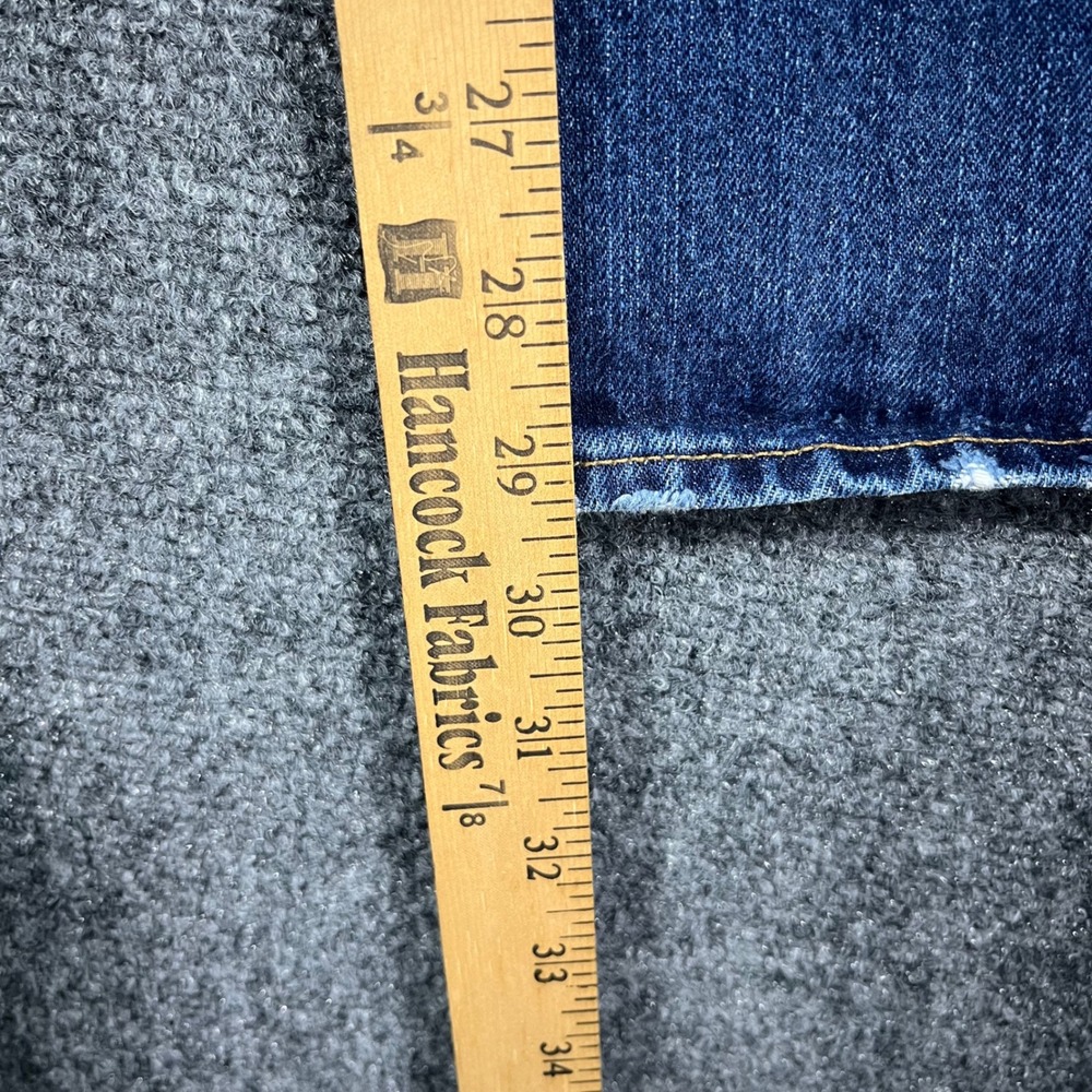 American Eagle Straight Leg Jeans Mens 29x30 Blue Medium Wash Denim Mid Rise - Picture 4 of 10